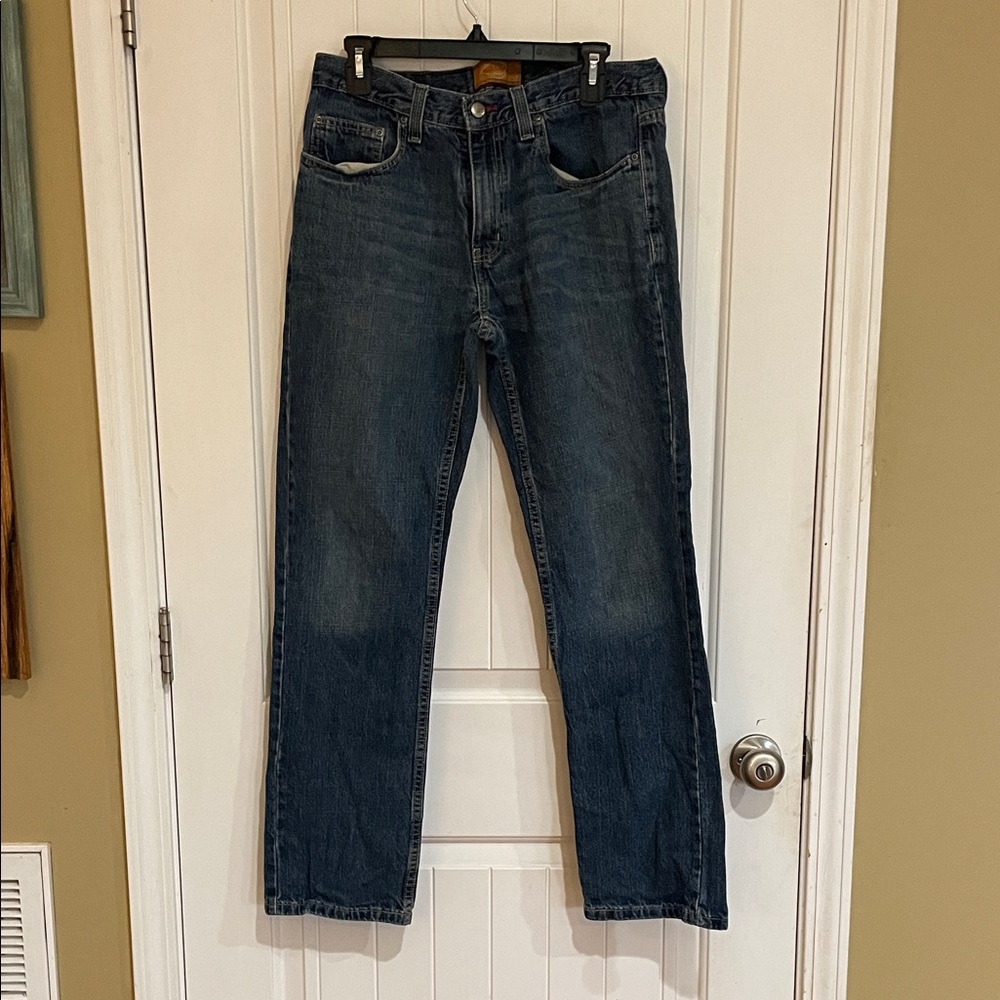 Red Camel Men's Dark Blue Straight Jeans 33x32